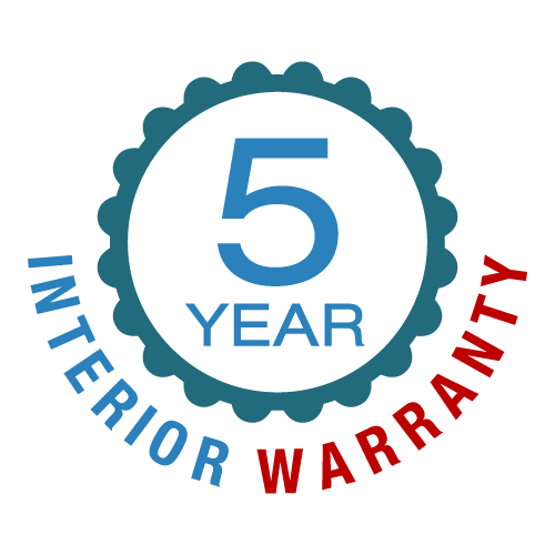 5 Year Interior Warranty
